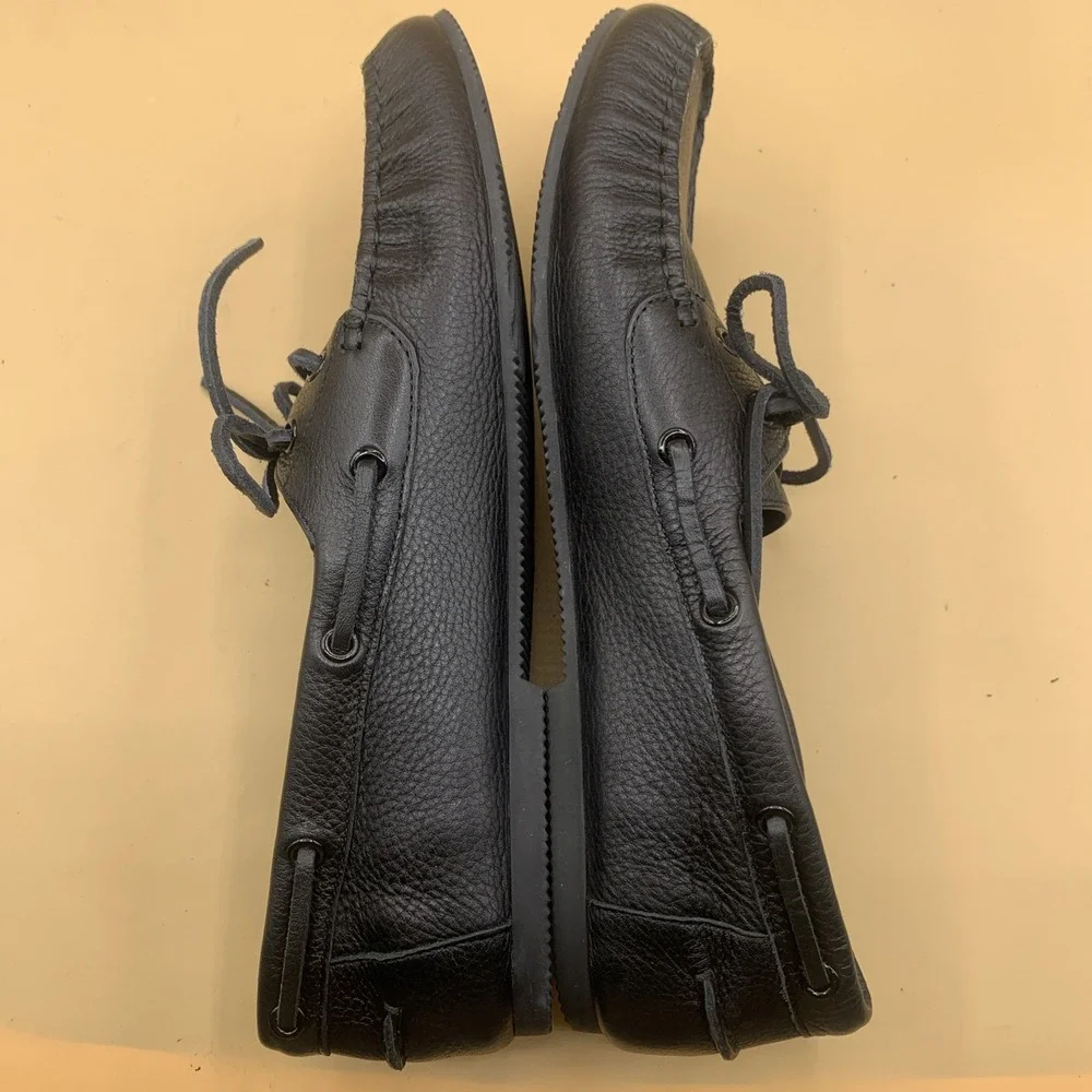Tory Burch Mini Chelsea Boat Shoe Signature Logo Loafers - Women's Size 10.5